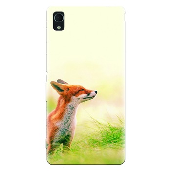 Husa silicon pentru Sony Xperia M4, Fox Scenting Breeze